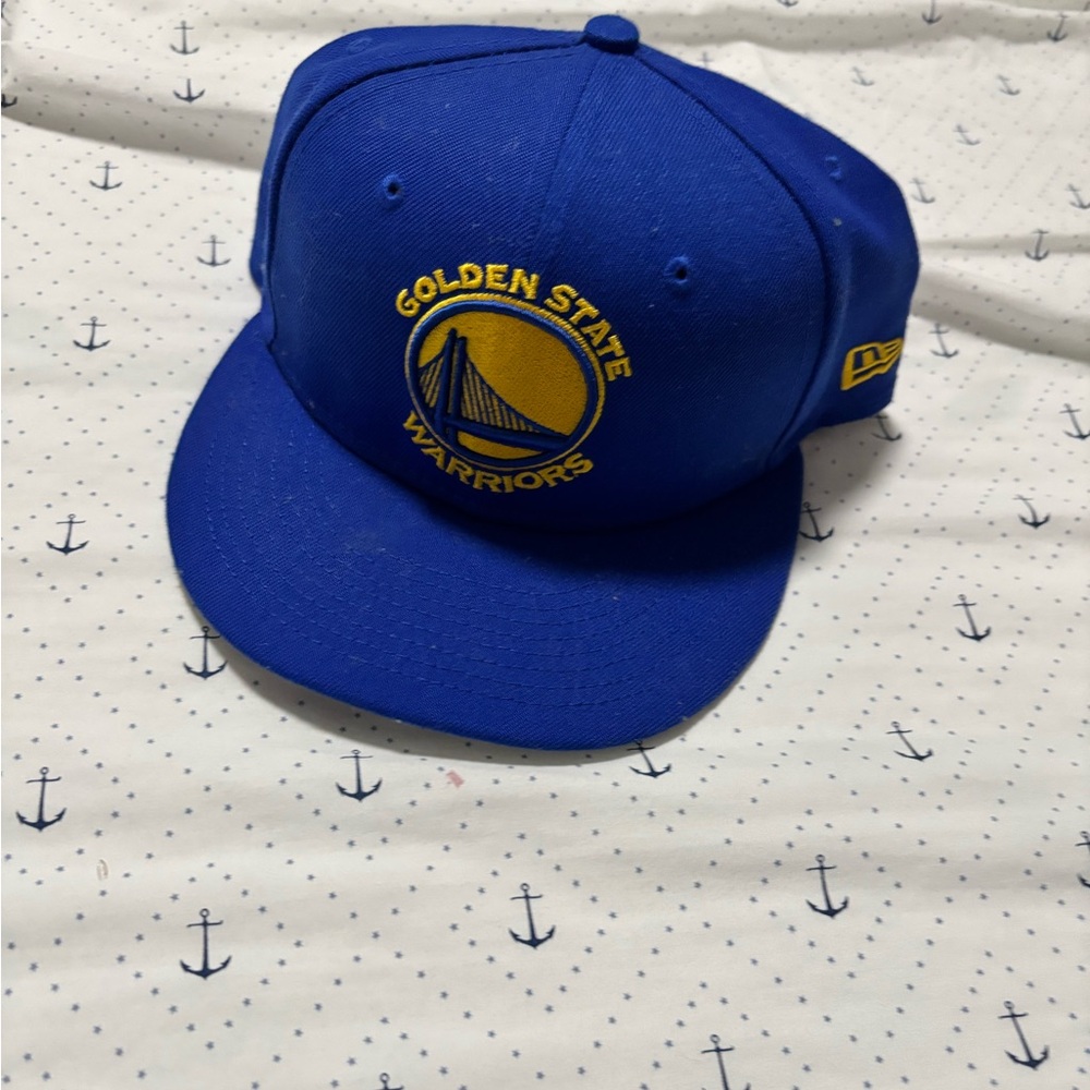 New Era Blue Golden State Warriors Cap